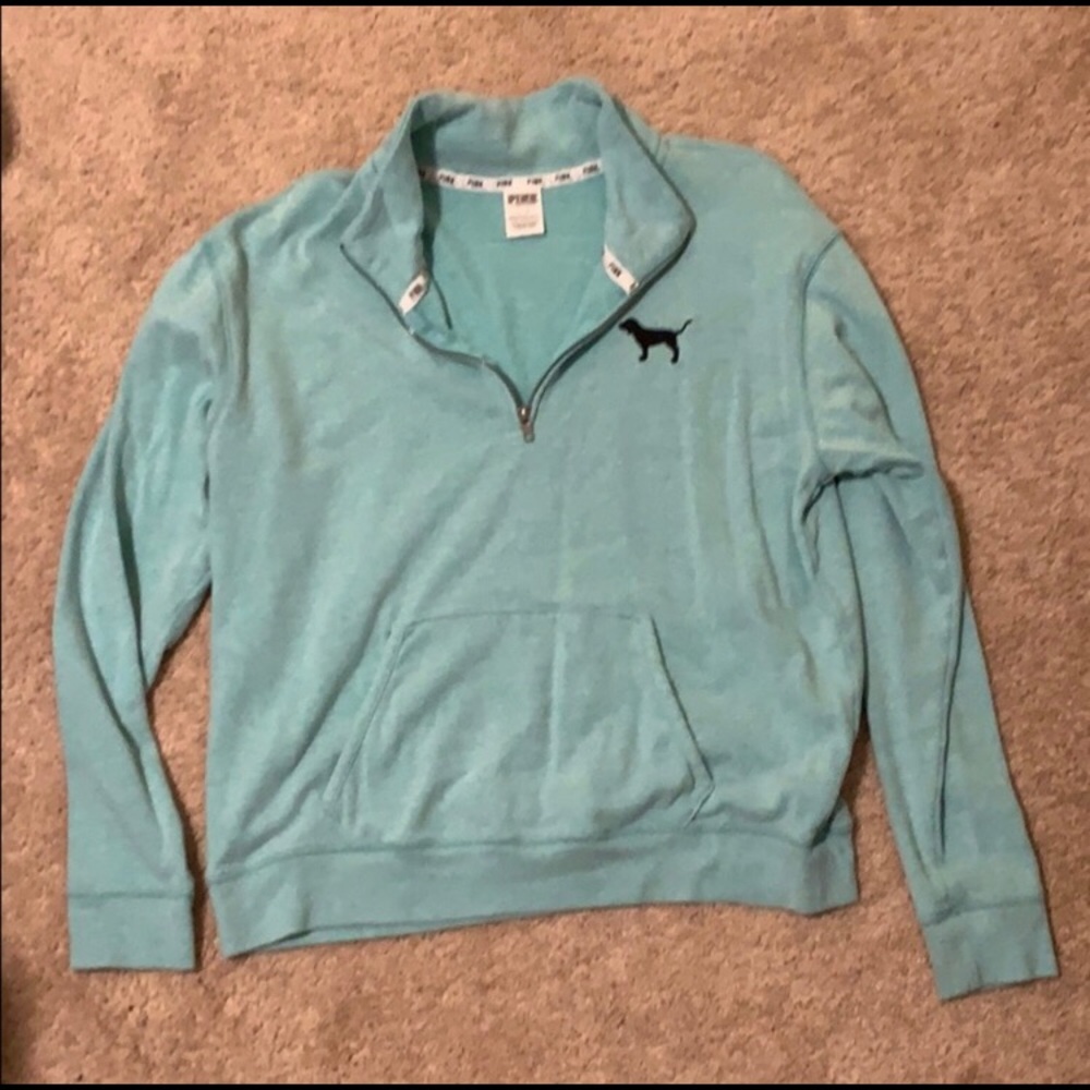 pink pullover